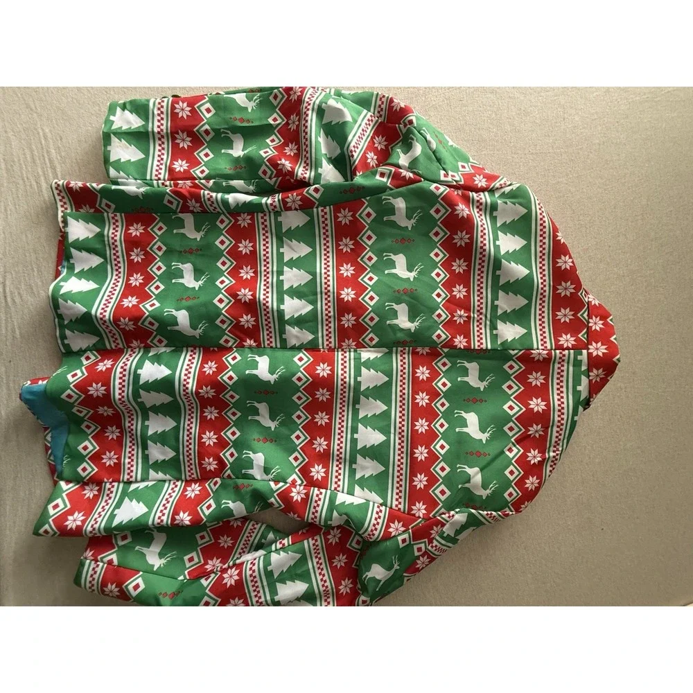 Surmises Christmas Men's Large Christmas Tree Green Blazer